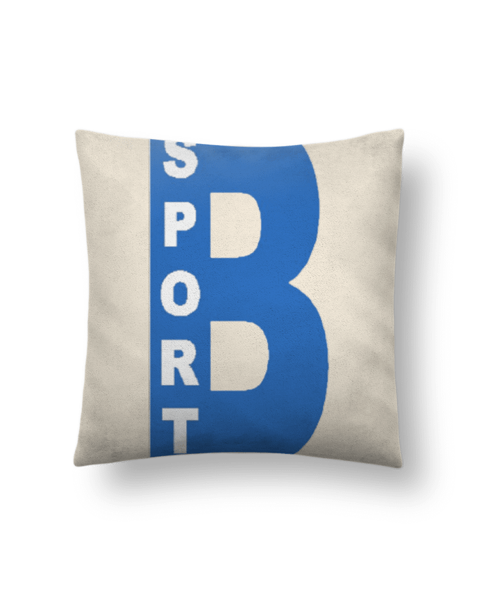 Coussin suédine BRETAGNE  SPORT par FIRST  STAR