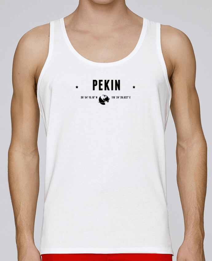 Débardeur homme Pékin par Les Caprices de Filles 100% coton bio
