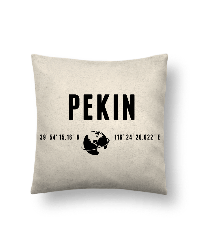Coussin suédine Pékin par Les Caprices de Filles