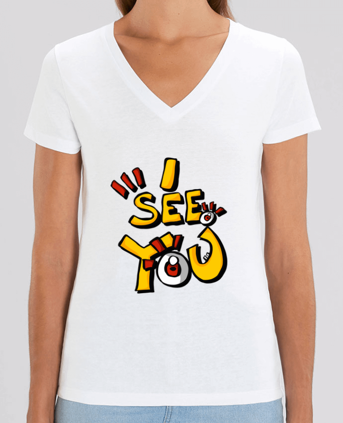 Tee-shirt femme I see you Par  Geia