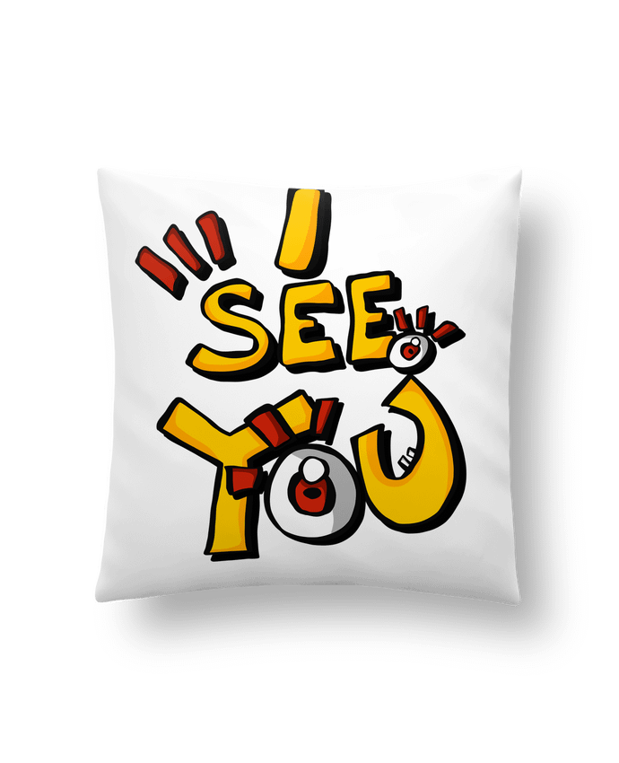 Coussin I see you par Geia