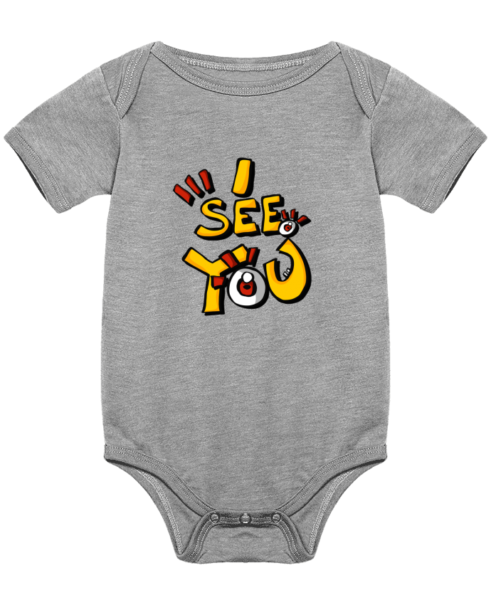 Body bébé I see you par Geia