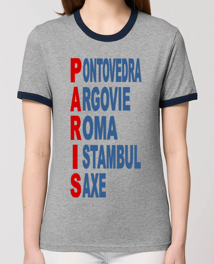 T-shirt TOURISME  EUROPE par FIRST  STAR