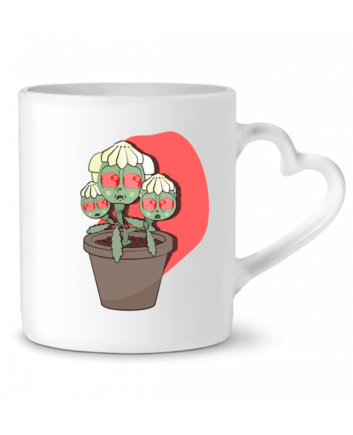 Mug coeur WEEDS par Santiaguen