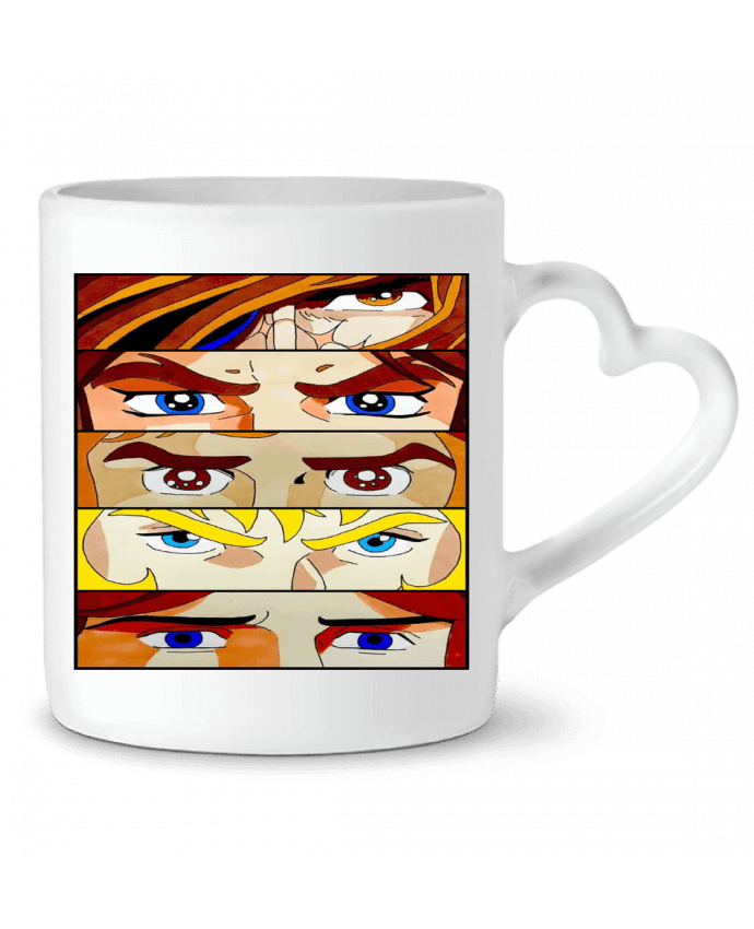 Mug coeur REGARDS par Vince