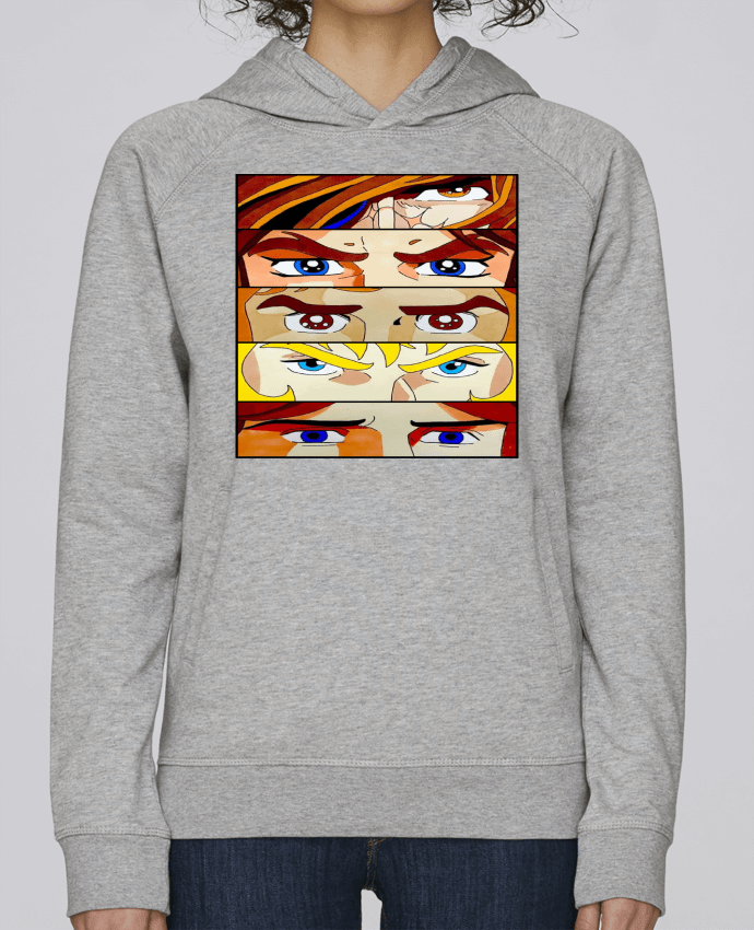 Sweat capuche femme REGARDS par Vince