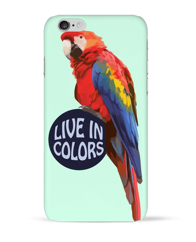 Coque iPhone 6 Perroquet - Live in colors par justsayin