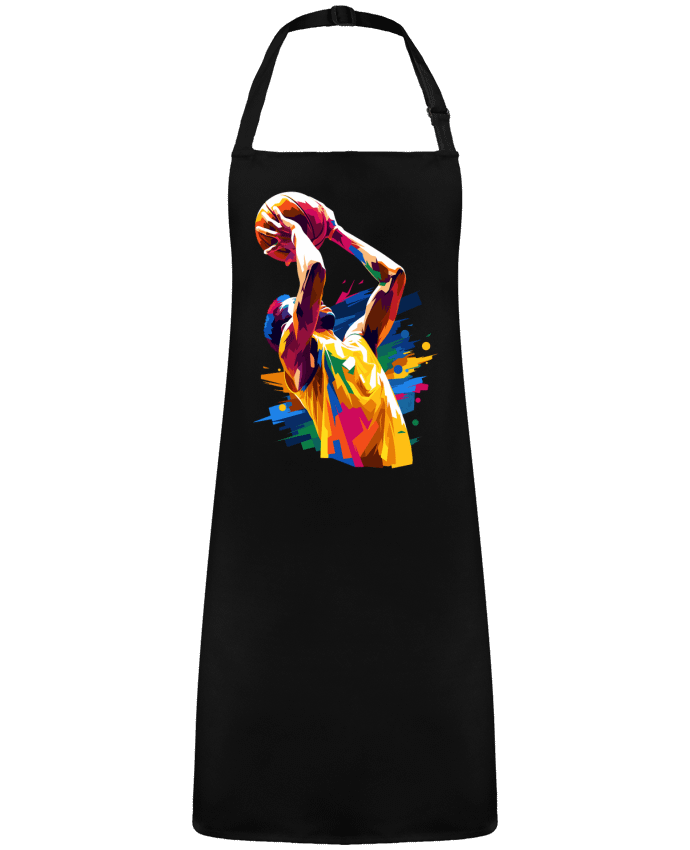 Tablier Homme qui fait du basket par  KronoArt