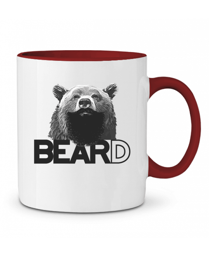 Mug bicolore Ours barbu - BearD justsayin