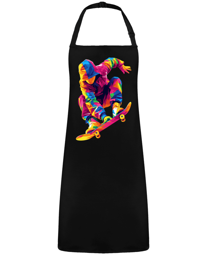 Tablier Homme qui fait du Skate par  KronoArt
