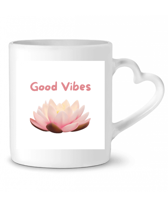 Mug coeur MANDALA par Inspirations Infinies