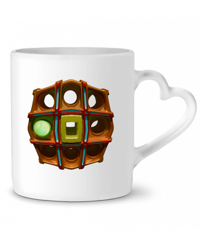 Mug coeur ROULETTE par Santiaguen