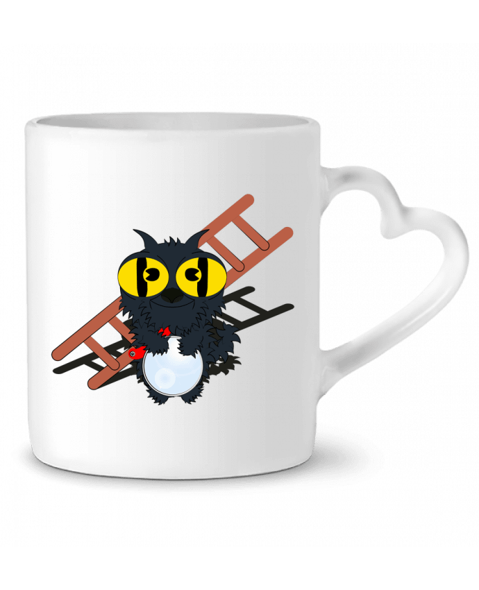 Mug coeur GOOD MOMENT par Santiaguen