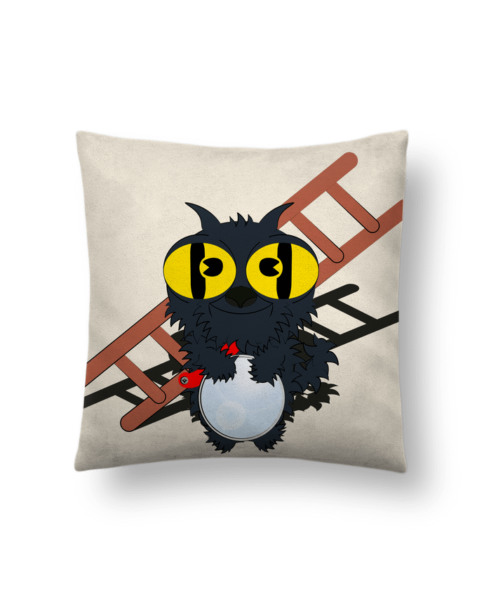 Coussin suédine GOOD MOMENT par Santiaguen