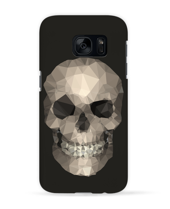 Coque 3D Samsung Galaxy S7  Polygons skull par justsayin