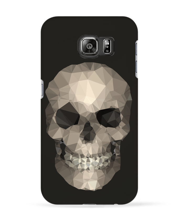 Case 3D Samsung Galaxy S6 Polygons skull - justsayin