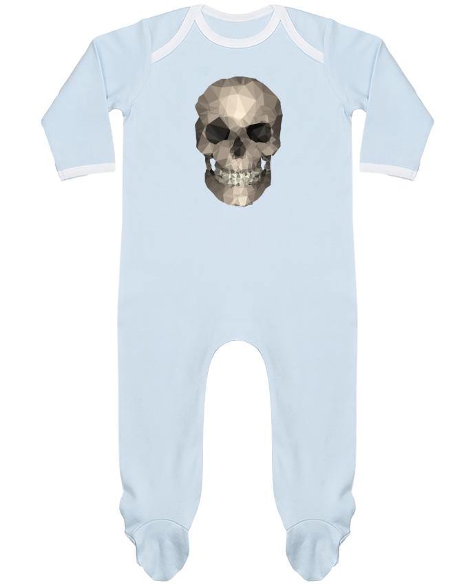 Body Pyjama Bébé Polygons skull par justsayin