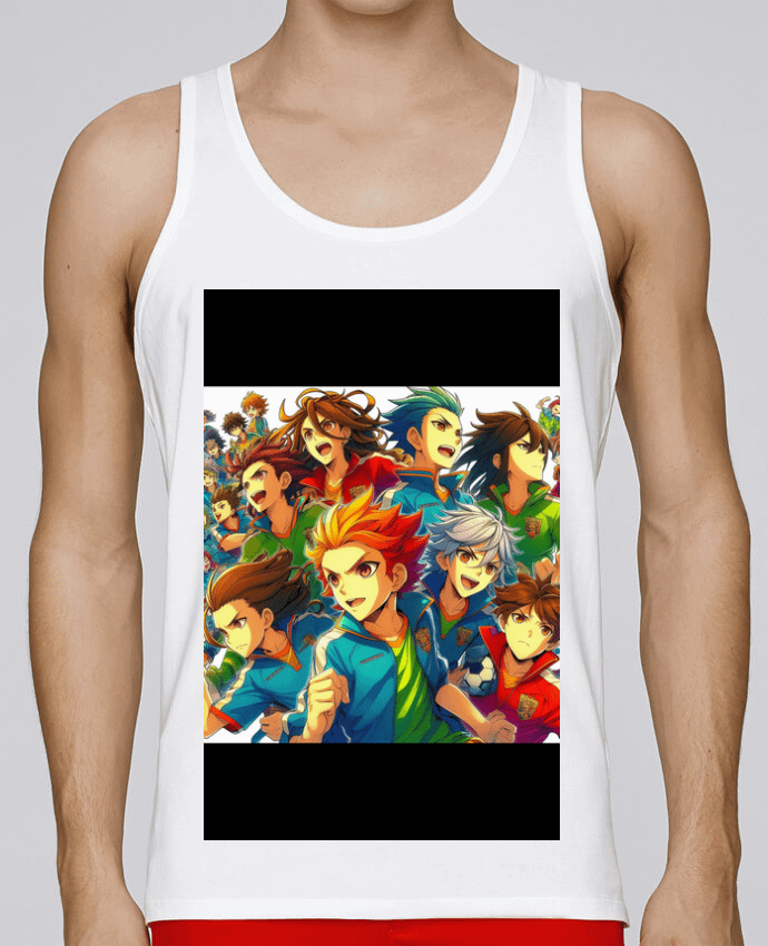 Débardeur homme Fundas de inazuma eleven par Gala 100% coton bio