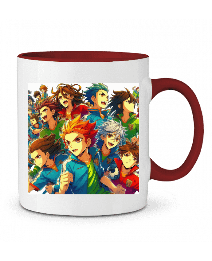 Mug bicolore Fundas de inazuma eleven Gala