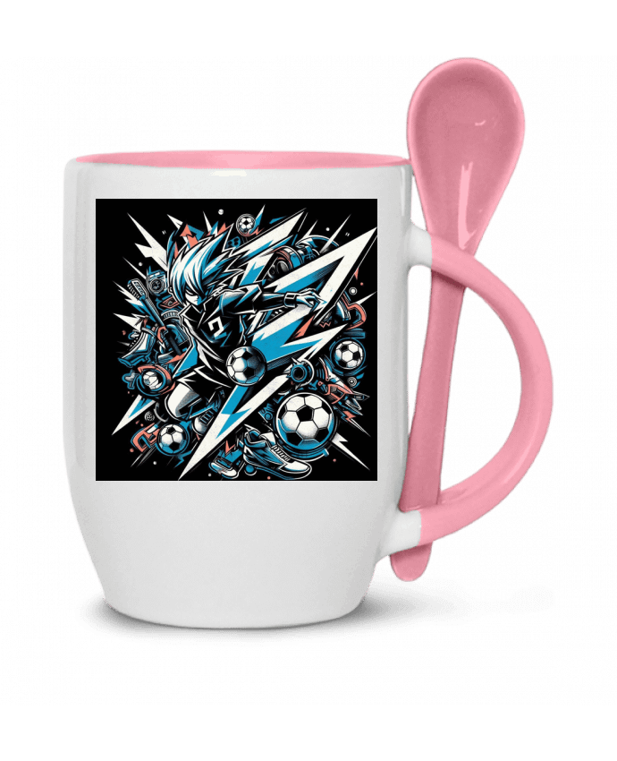  Tasse cuillère futbol art par Gala