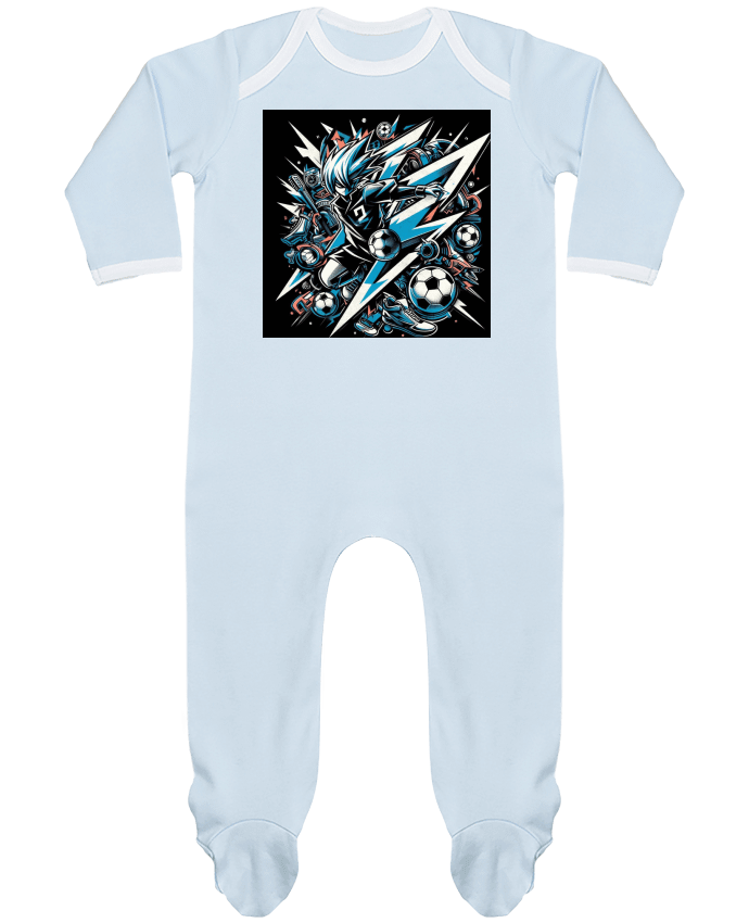 Body Pyjama Bébé futbol art par Gala