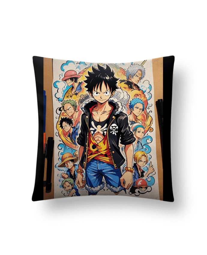 Coussin suédine One Piece par Gala