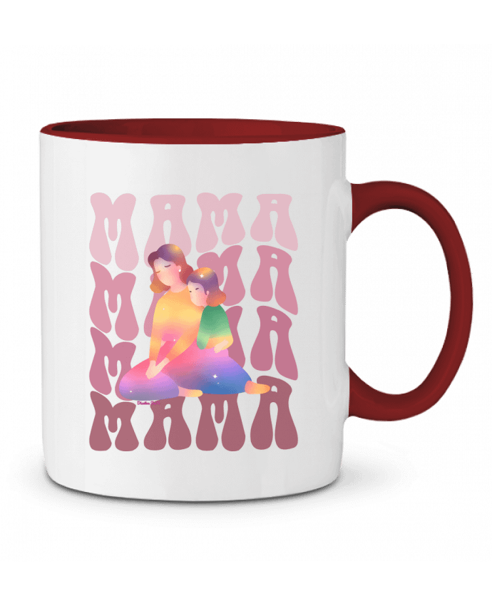 Mug bicolore MAMÁ Diseños jeen