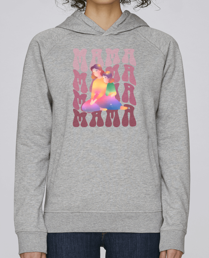 Sweat capuche femme MAMÁ par Diseños jeen