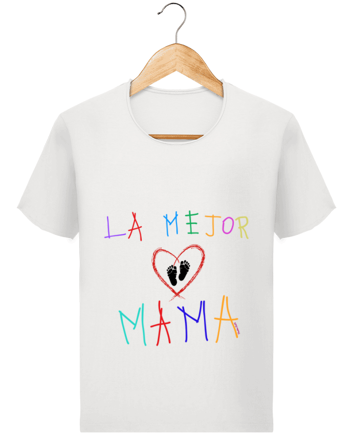  T-shirt Homme vintage La mejor MAMA par Diseños jeen