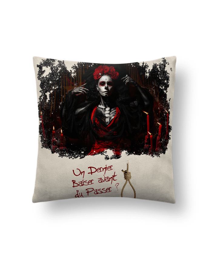 Coussin suédine Halloween Sexy Dead par Romain