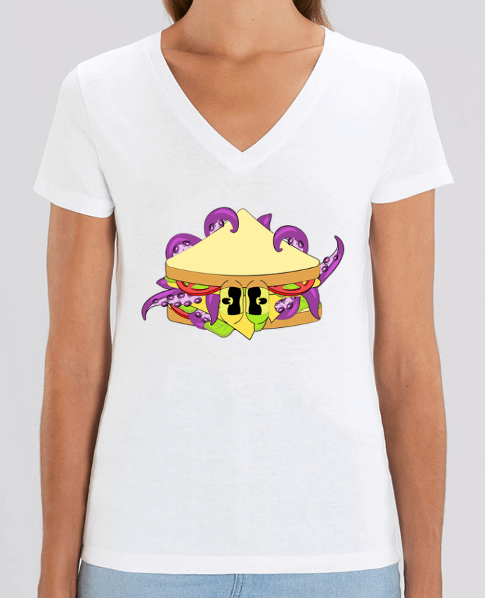 Tee-shirt femme TENTACULAR BITE Par  Santiaguen