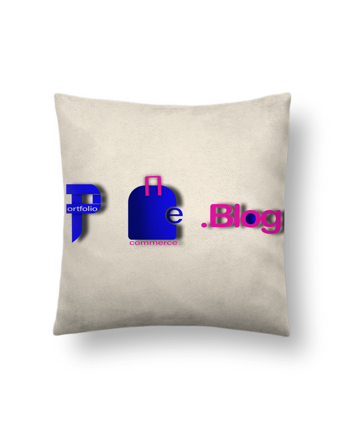 Coussin suédine Gd par Gd