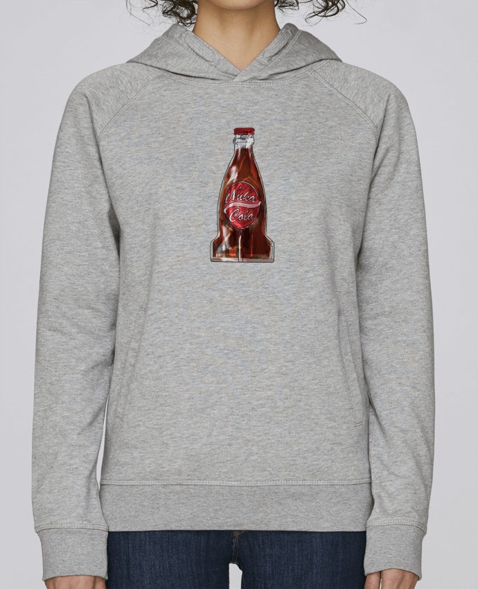 Sweat capuche femme Nuka Cola par Kpoot