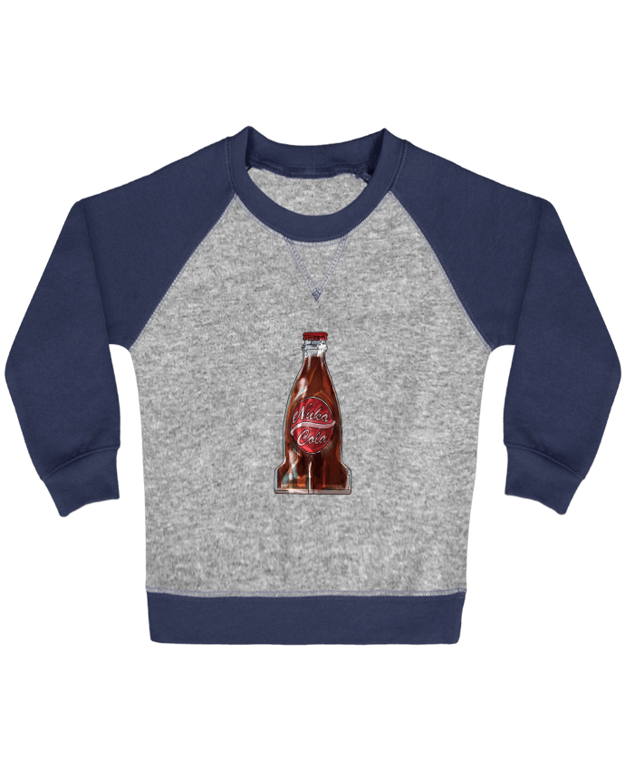 Sweat bébé manches contrastée Nuka Cola par Kpoot