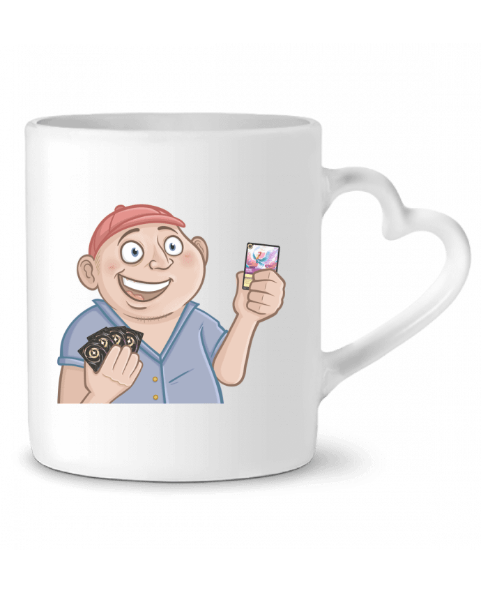 Mug coeur Gérôme Cartes par Gerome En Live