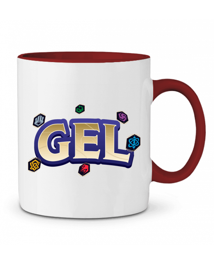 Mug bicolore GEL En Lorcana Gerome En Live