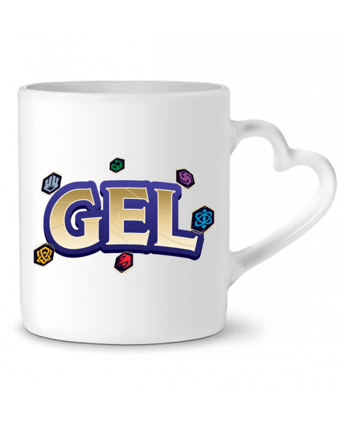Mug coeur GEL En Lorcana par Gerome En Live