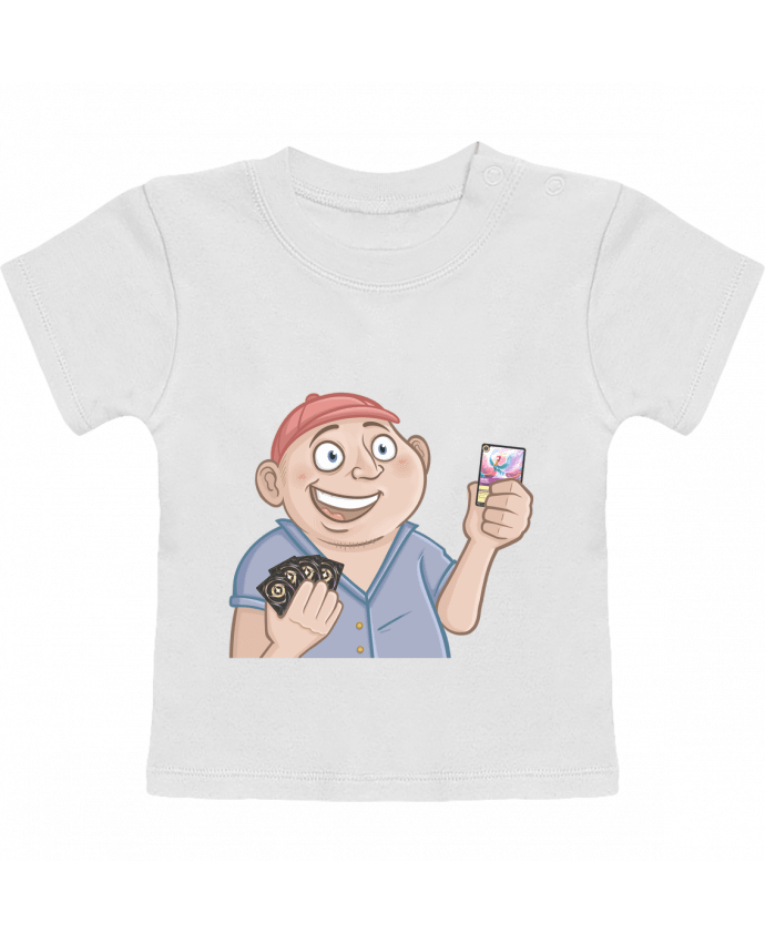 T-shirt bébé Gérôme Cartes manches courtes du designer Gerome En Live