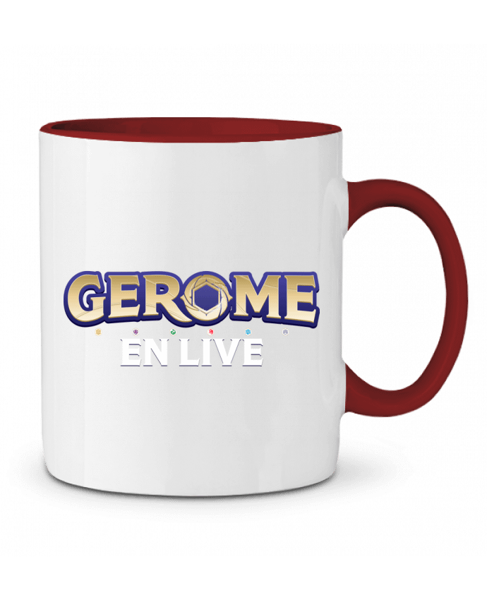 Mug bicolore Gerome En Lorcana Gerome En Live