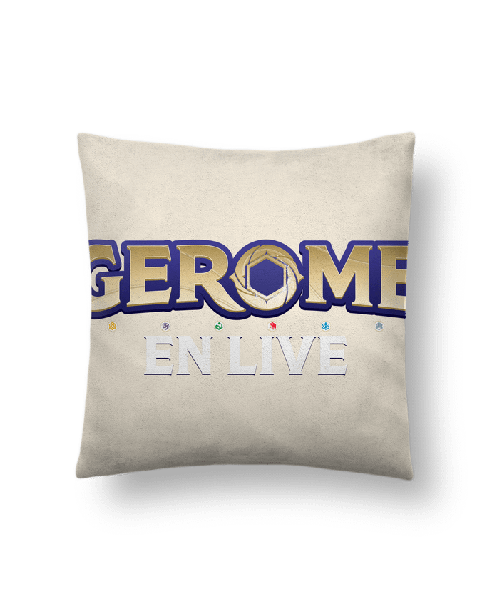 Coussin suédine Gerome En Lorcana par Gerome En Live