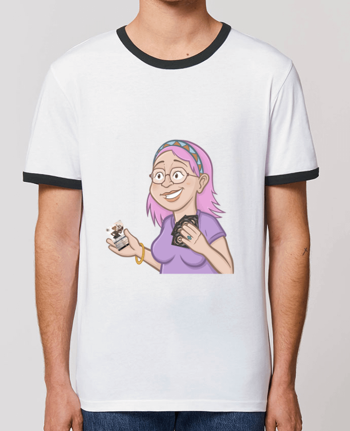 T-shirt Sandy avec une carte par Gerome En Live