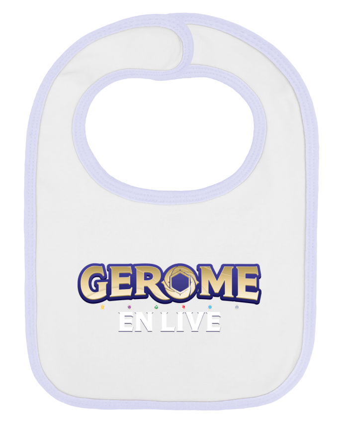 Bavoir bébé uni Gerome En Lorcana par Gerome En Live