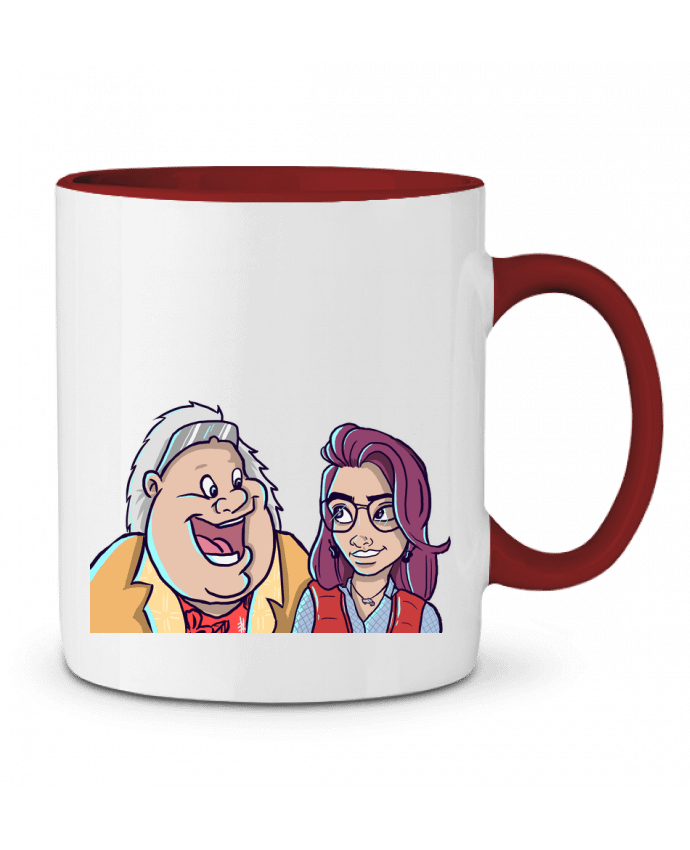 Mug bicolore Les bouilles du futur Gerome En Live