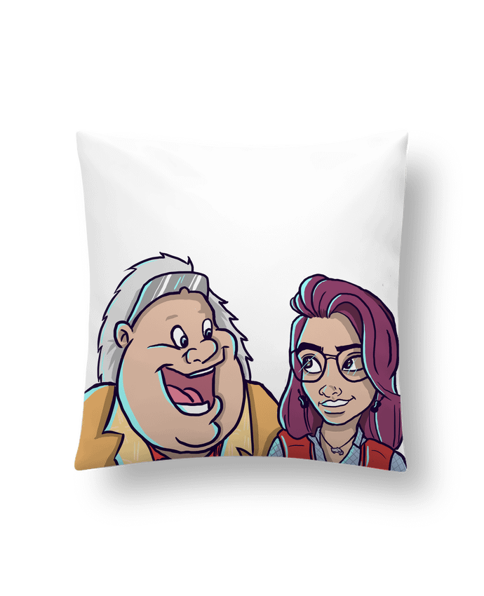 Coussin Les bouilles du futur par Gerome En Live