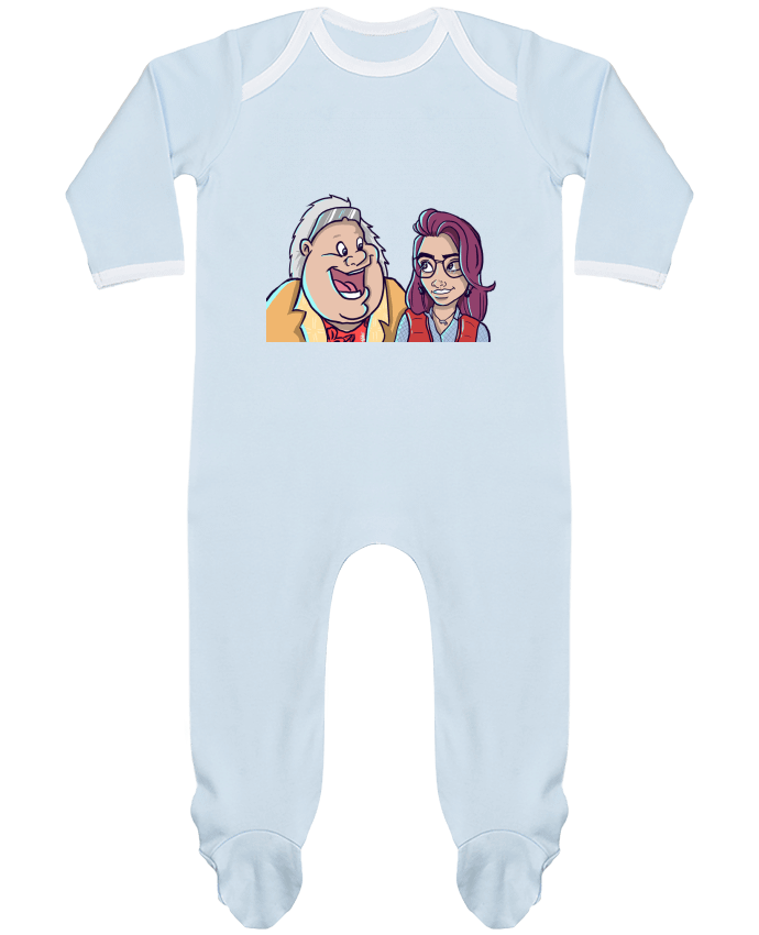 Body Pyjama Bébé Les bouilles du futur par Gerome En Live