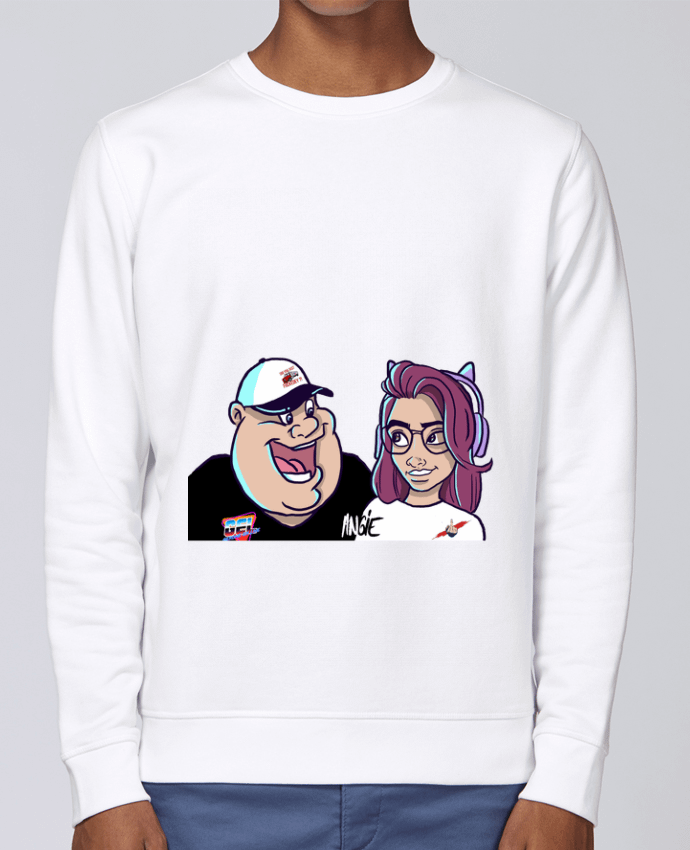 Sweatshirt Les bouilles en duo par Gerome En Live