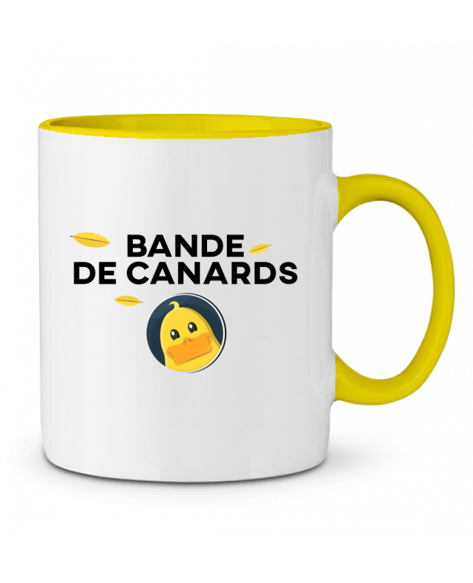 Taza Cerámica Bicolor Bande de canards tunetoo