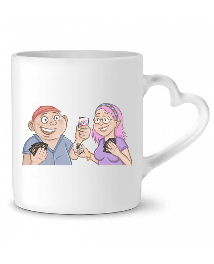 Mug coeur Les Bouilles Lorcana Duo par Gerome En Live