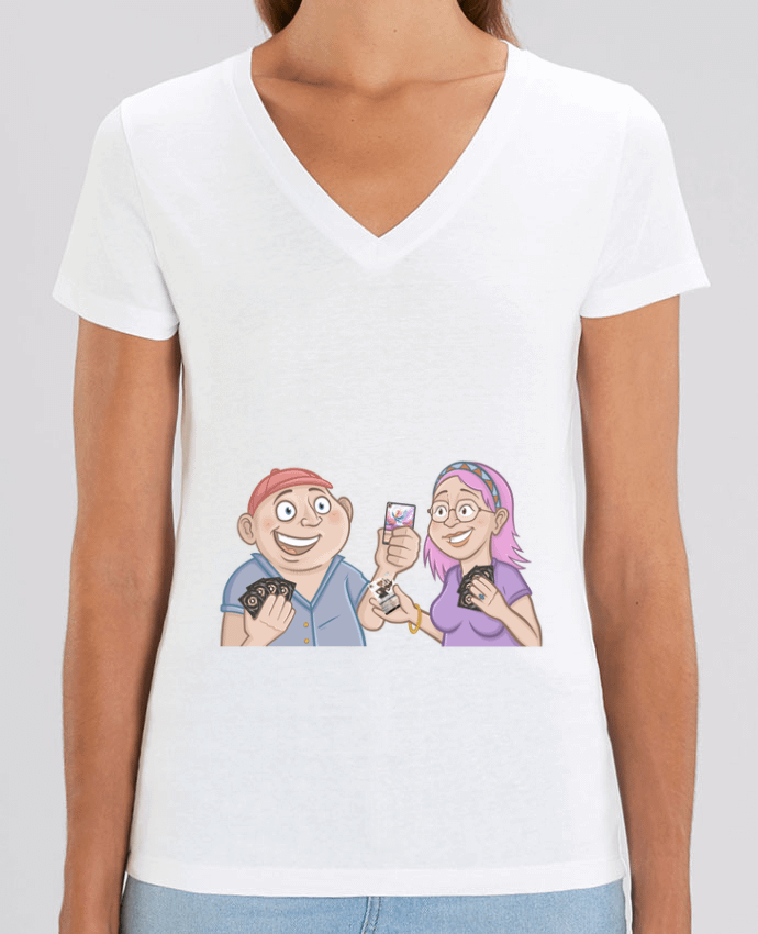 Tee-shirt femme Les Bouilles Lorcana Duo Par  Gerome En Live