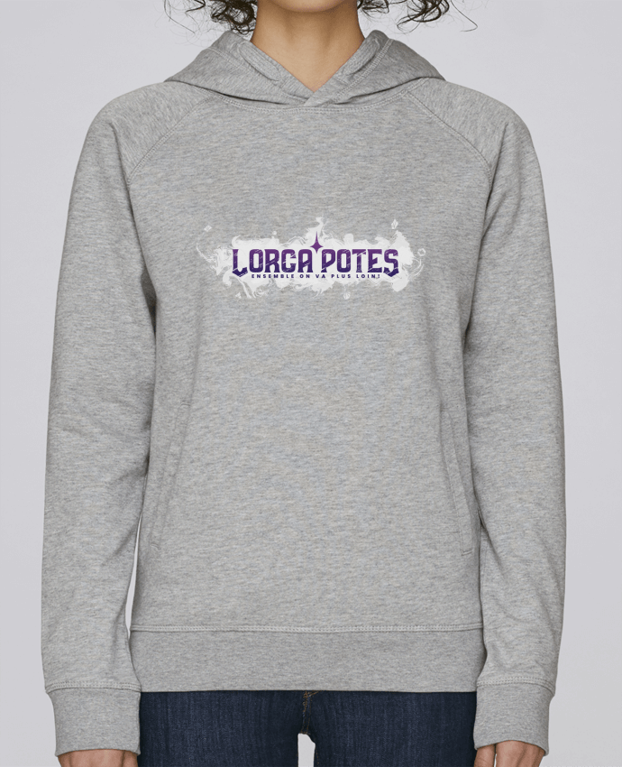 Sweat capuche femme Logo Lorca'Potes par Gerome En Live